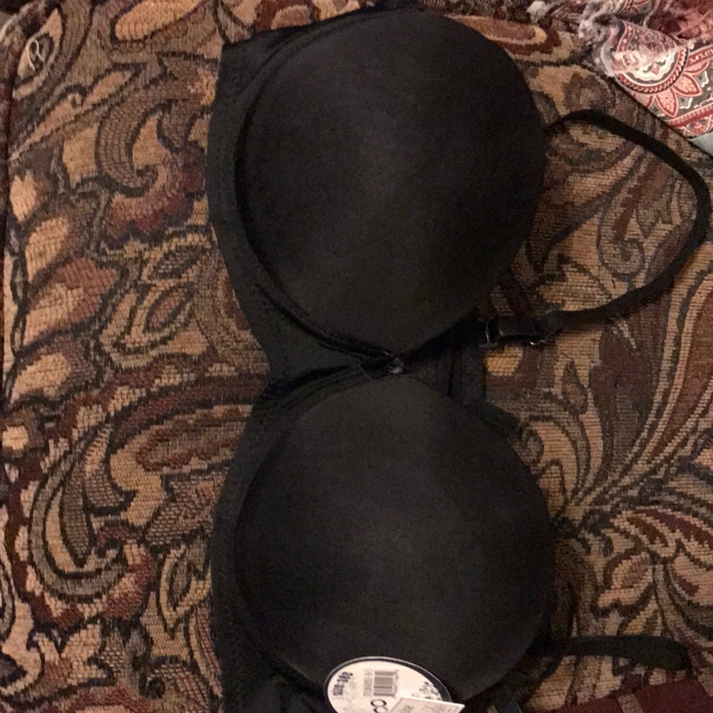 Black inteco intimates bra 38C